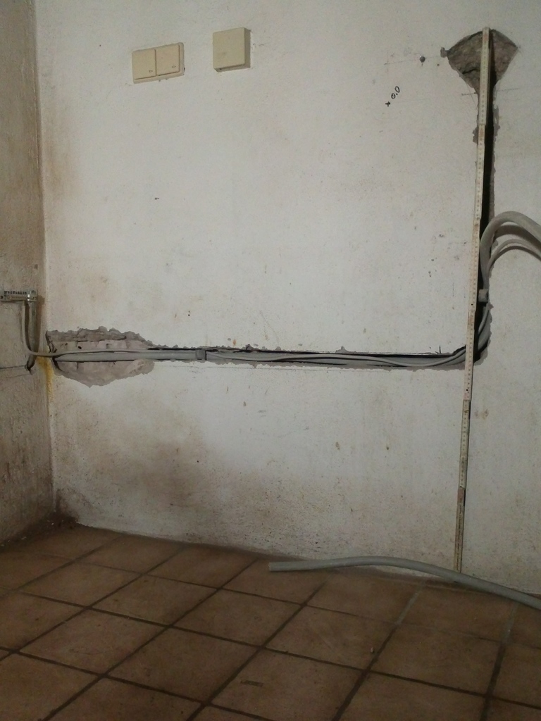 Status Quo Elektroinstallation – Hof Isem