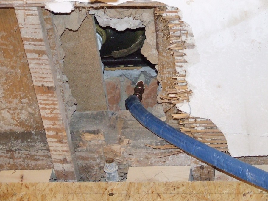 Zwischenstand Küche – Hof Isem